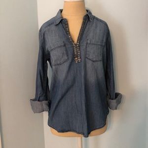 Denim top from Hollister